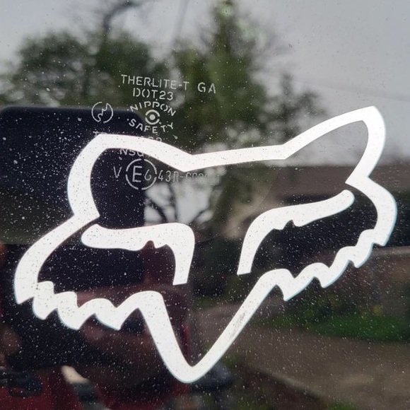 FOX Head AUTHENTIC Fox Racing FMF decal sticker bundle 4PC Authentic New - Picture 2 of 9